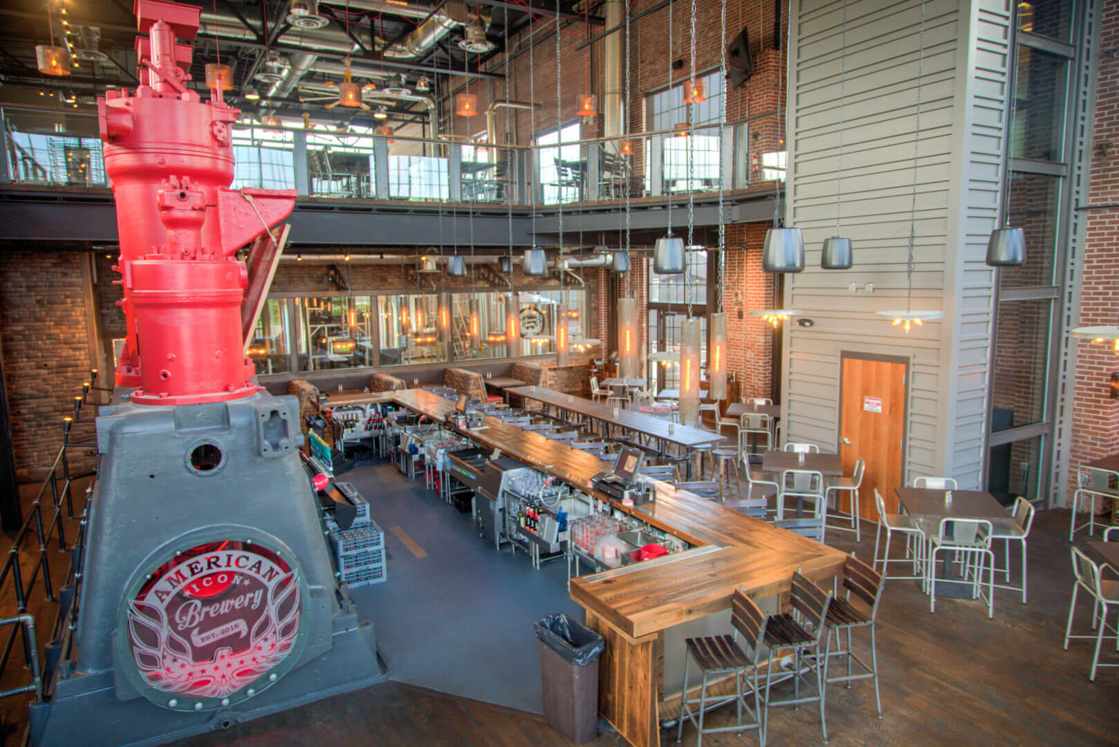 Dining Room at American Icon Brewery