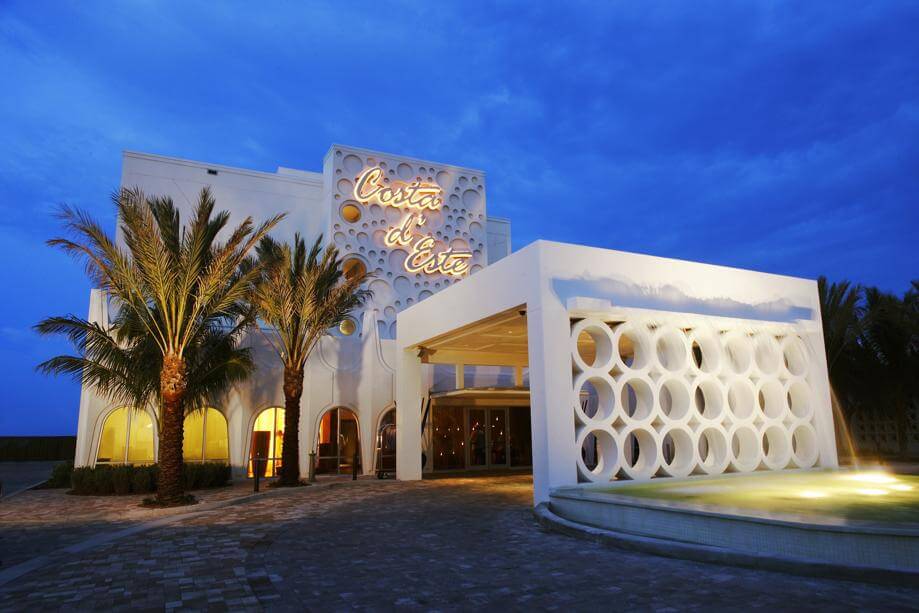 The seaside boutique hotel is owned by Gloria and Emilio Estefan. (Photo courtesy of Costa d'Este)