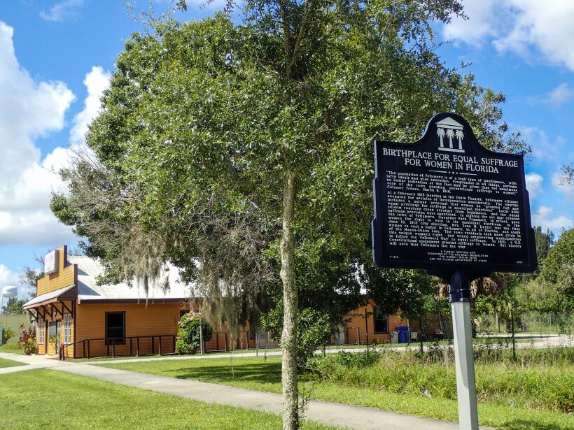 Birthplace for Equal Suffrage for Women in Florida