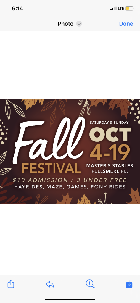Fall Festival at Master’s Stables